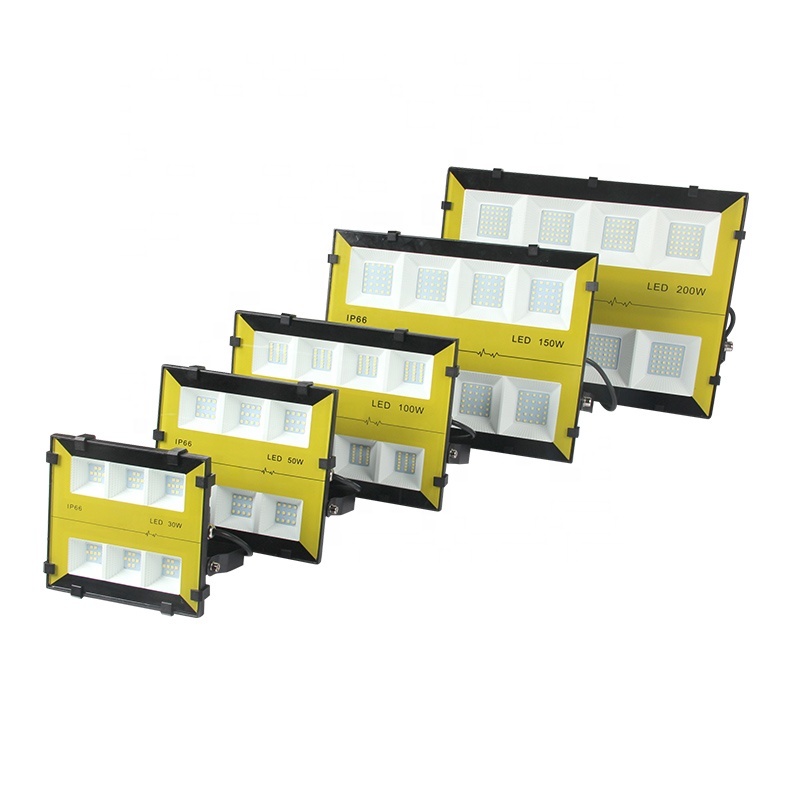 Unique Shape Outdoor 150W Led Flood Light 30W 50W 100W 200W Led Work Light