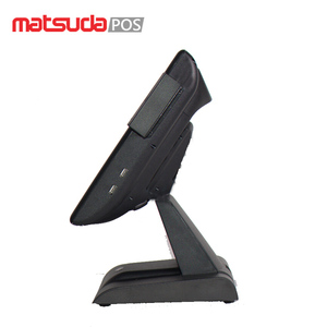 15 inch Pos Terminal all in one <span class=keywords><strong>Fiscal</strong></span> cash register system with printer scanner cash drawer customer display - Product Image 4