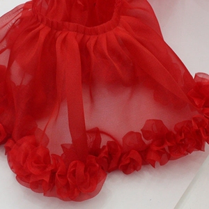 Venta al por mayor de tela de malla bordado flecos cinta encaje cuello borde volante ajuste para decoración de vestidos - Product Image 6