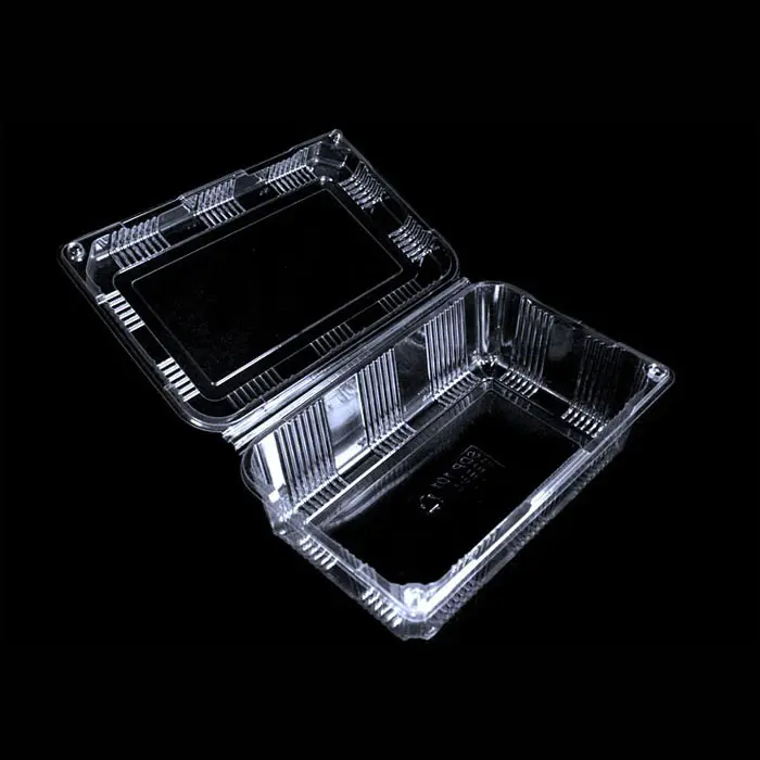 Прозрачная блистерная упаковка раскладушки для свежих фруктов