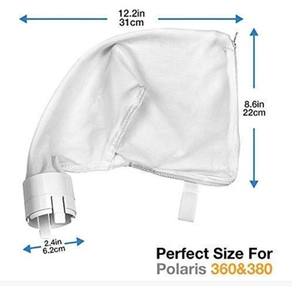 Sacs filtrants de remplacement en plastique 360/380 pour nettoyer les pièces du <span class=keywords><strong>robot</strong></span>. - Product Image 6