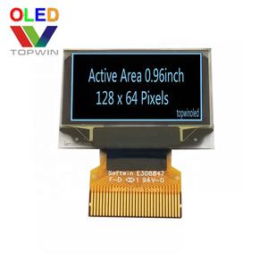 0.96英寸128x64 OLED显示屏白色微型oled显示模块 - Product Image 6