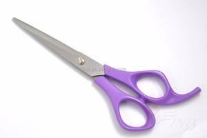 Ciseaux de barbier avec poignée en plastique ABS, fabrication japonaise en acier inoxydable, - Product Image 3