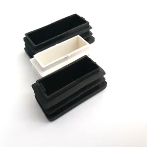 Factory supplier round/square/rectangle shape plastic pipe end caps