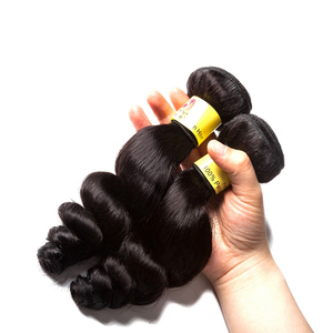 شعر طبيعي بيروفي من الدرجة 11 أ شعر طبيعي مجعد فضفاض ، شعر عالي الجودة من المورد في ميامي - Product Image 3