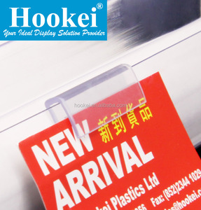 Data <b>Strip</b> Sign Holder Shelf Talker <b>Plastic</b> Clips - Product Image 4