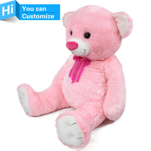 Fiber De Polyester Super Doux OEM Trucs Poupée En Peluche Ours en peluche Jouets un Coup D'oeil - Product Image 2