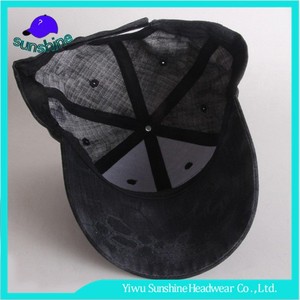 Sol de La Manera Nuevo Patrón de camuflaje 6 Paneles Gorra de béisbol con el parche - Product Image 3