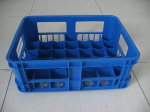 Thùng Sữa QS Cho Chai 250Ml Bán Nóng Thùng Đựng Nước Ép Sữa Bằng Nhựa Rắn Giỏ Nhựa Di Chuyển Để Lưu Trữ Và Vận Chuyển - Product Image 5