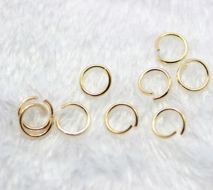 Vekeklee Anillo de Salto Redondo Multifunción de 8mm de Hierro Metálico <span class=keywords><strong>en</strong></span> <span class=keywords><strong>Latón</strong></span> Antiguo y Oro KC para Accesorios de Bolsos y Fornituras de <span class=keywords><strong>Joyería</strong></span> - Product Image 6