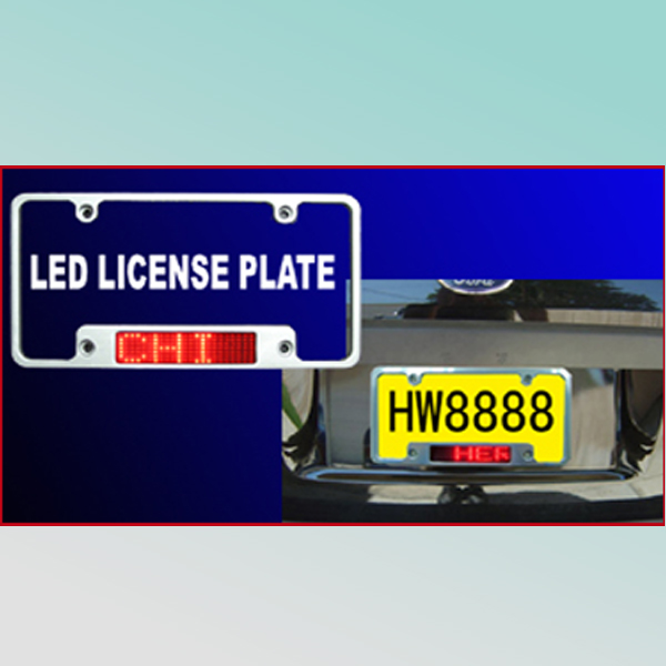 CE waterpoof 7x23 пикселей, алюминиевая программируемая светодиодная Автомобильная пластина США