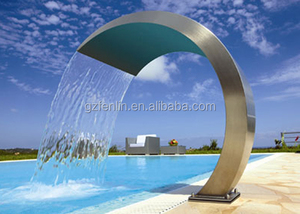 Nuevo diseño barato <span class=keywords><strong>interior</strong></span> o al aire libre <span class=keywords><strong>mini</strong></span> <span class=keywords><strong>piscina</strong></span> lámina de agua cascada para spa <span class=keywords><strong>piscina</strong></span> - Product Image 2
