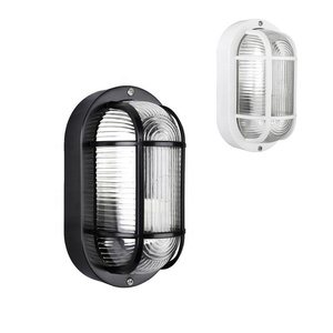 E26 E27 세륨 서리로 덥은 유리제 그늘 방수 방수벽 lgiths를 가진 옥외 방수벽 빛 검정 끝 - Product Image 6