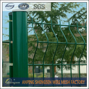 Verde/negro recubierto de pvc <span class=keywords><strong>electrosoldado</strong></span> de alambre de la cerca de malla - Product Image 1