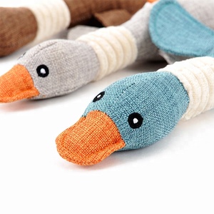 Perro masticar juguetes mascota ganso salvaje peluche Squeaky perro de juguete para perros pequeños y medianos - Product Image 2