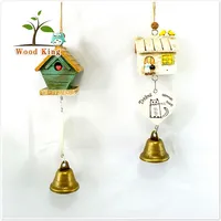 Carillons éoliens en métal créatifs, cloches en laiton, décorations de noël, donner des cadeaux pour les convives, 1 pièce