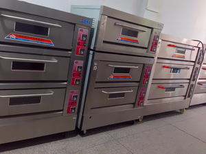 <span class=keywords><strong>Four</strong></span> électrique industriel 3 étages 6 plateaux <span class=keywords><strong>Four</strong></span> à pâtisserie Prix ​​bas à vendre - Product Image 3