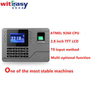 WITEASY T9 entrada punch tarjeta 0,8 s rápido reconocido tiempo de huella digital con TCP/IP Sistema de control de Acceso - Product Image 4
