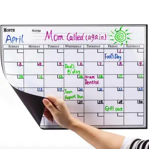 Guaranteed Quality magnetic calendar board, magnetic meal weekly monthly to magnetic fridge do list and chore chart