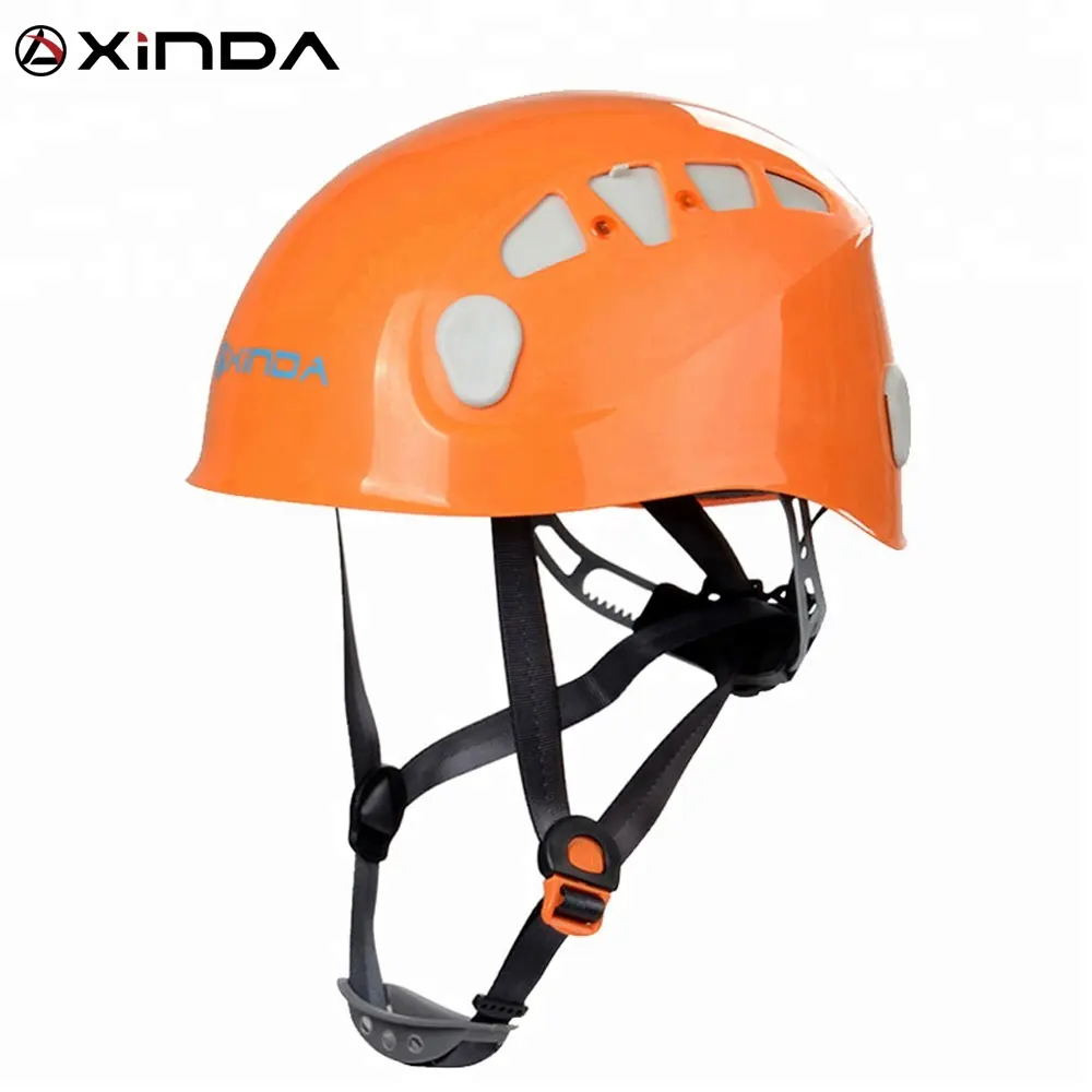 XINDA 2018 hard hat construction safety helmet with adjustable 4-point suspension system climbing gear