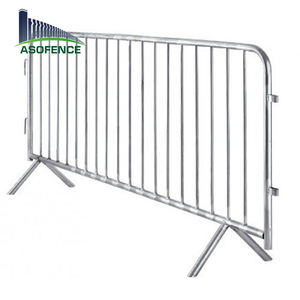 Barrière temporaire pour événements portables à bas prix/barrière tubulaire de barre de route/barrière de contrôle de foule <span class=keywords><strong>en</strong></span> acier de site - Product Image 1