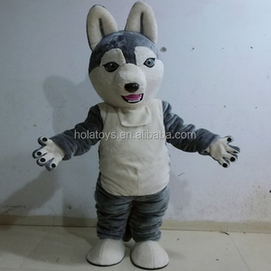 Costumi da Mascotte Lupo Hola Animal per Adulti - Product Image 2