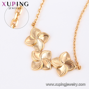 Xuping-Conjunto de joyería de <span class=keywords><strong>oro</strong></span> con forma de flor cuadrada, imán de pozo de alta potencia de <span class=keywords><strong>recompra</strong></span>, 64577 - Product Image 3