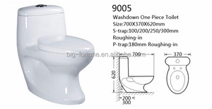 Alto estándar barato de una pieza S trampa WC <span class=keywords><strong>inodoro</strong></span> - Product Image 6