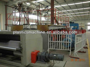 Machine automatique de géogrille en PP, <span class=keywords><strong>ligne</strong></span> de production de géogrille biaxiale bidirectionnelle avec composants à vis à billes PLC, haute productivité - Product Image 3
