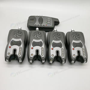 Alarme de pêche, 4 + 1 pièces, sans fil, numérique, bon marché, pour pêche à la <span class=keywords><strong>carpe</strong></span>, avec une morsure, 2,3 - Product Image 1