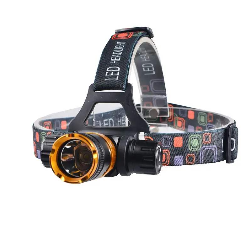 High Power ipx8 Underwater Head Torches Lamp 18650 Rechargeable Battery 10W XML T6 LED Diving Headlamp
