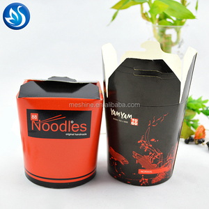 Meshine-caja de papel desechable <span class=keywords><strong>para</strong></span> guardar fideos y pasta, cartón <span class=keywords><strong>para</strong></span> Fideos ms-noodle, fácil de llevar, acepta CN;ZHE - Product Image 4