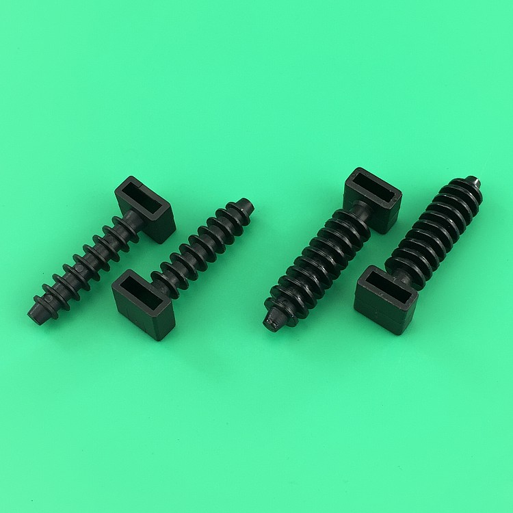 Ouoro CH-8H пластикого нейлона настенных розеток крепление провода Кабельные стяжки Держатели