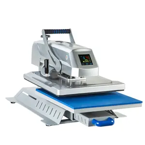 Automatic Shaking Garment Swinger Single Working Table Sublimation T-shirt Printing Heat Press Machine