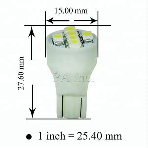 Pa LED สำหรับเครื่องพินบอล6.3V 12V T15 #906 921ความบันเทิง W16W 6SMD LED Pinball 3528สี - Product Image 2