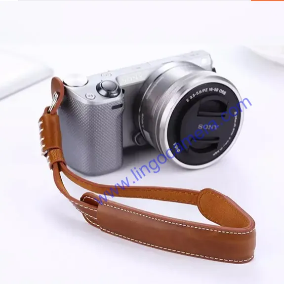 High Quality PU Leather Hand Grip Wrist Strap for Sony Canon Nikon Olympus Camera