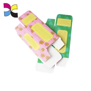 Square cheap foldable paper handmade soap packaging