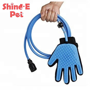 Bain pour animaux de compagnie Outil Chien Douche Pulvérisateur Laveur Toilettage Gant - Product Image 3