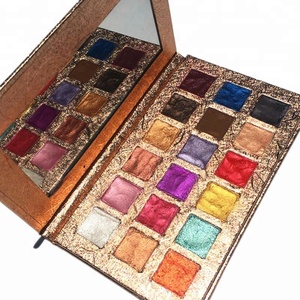 Francy Fancy mỹ phẩm mới nhãn hiệu riêng tùy chỉnh 18 màu tông sắc tố không có phấn kem Eyeshadow Palette - Product Image 2