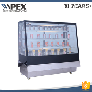 220 V/50Hz <span class=keywords><strong>Mini</strong></span> Económica Frente pantalla de cristal curvado refrigerador refrigerador <span class=keywords><strong>vitrina</strong></span> pan - Product Image 4