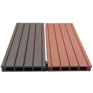 Bền ngoài trời gỗ cứng Composite decking không thấm nước Châu Âu hiện đại phong cách thiết kế thông Gỗ Tếch nhựa gỗ hạt - Product Image 3