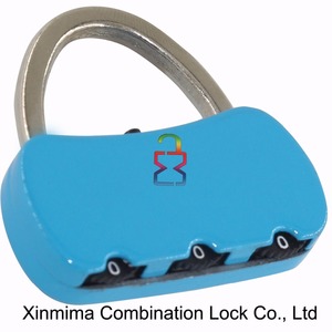 Voyage alliage <span class=keywords><strong>code</strong></span> de verrouillage <span class=keywords><strong>pour</strong></span> les bagages combinaison 3 chiffres mot de passe mini valise cadenas - Product Image 2