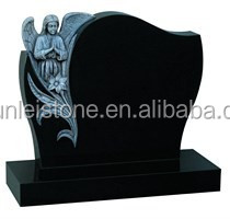 Lápida y Monumento Funerario de Granito Azul Simple Europeo - Product Image 3