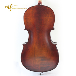 <span class=keywords><strong>Violoncelle</strong></span> solide professionnel de haute qualité de l'usine chinoise épicéa corps en érable à la flamme avec arc en bois du Brésil - Product Image 4