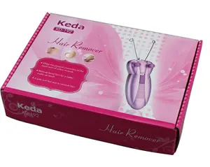 NOVA Lady Electric Epil Seda Depilador Rosa Cabelo Removedor