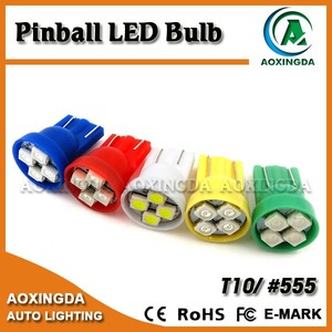 Bombilla LED T10 Super Brillante de 6V 4smd # Bombillas LED para Pinball 555 Stern - Product Image 2