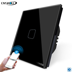 Interruptor de Luz Inteligente de Painel de Vidro Retro EU 1 Gang para Zigbee Smart Life Alexa Google Home - Product Image 6