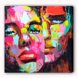 Couteau à palette artisanal Dafen, couteau à peinture pour le <span class=keywords><strong>visage</strong></span>, décoration intérieure, peinture <span class=keywords><strong>POP</strong></span> <span class=keywords><strong>Art</strong></span> - Product Image 5
