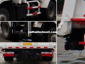 Lado elevación cubos de basura camión JDF5040ZZZ4 Jiang especial de auto carga camión de basura - Product Image 5