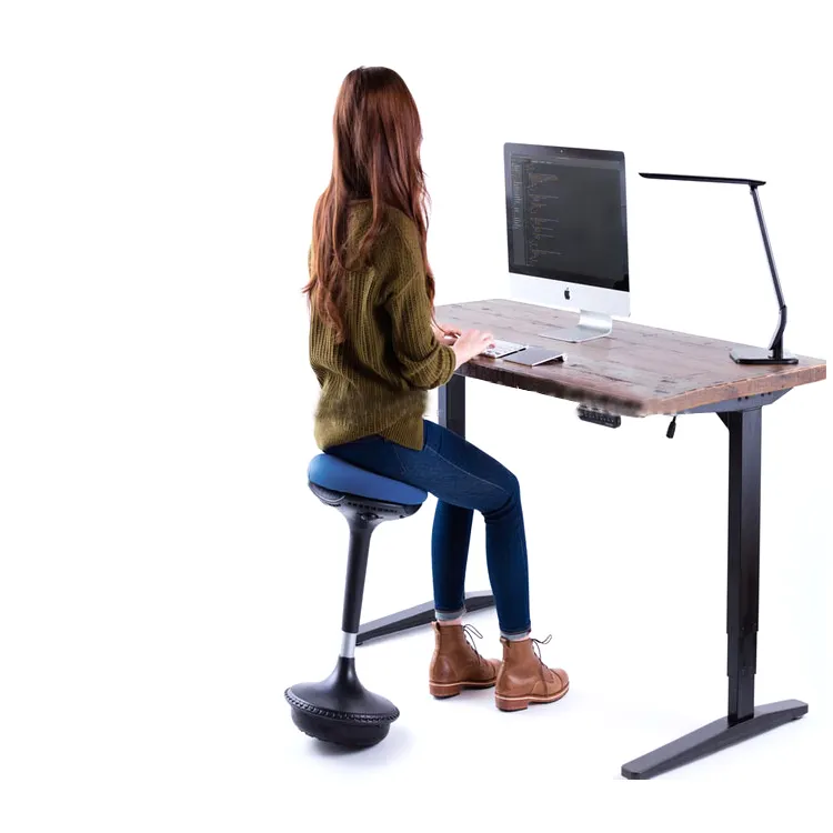 패션 디자인 사무실 사용 인체 공학적 활성 의자 높이 조절 책상 흔들 의자